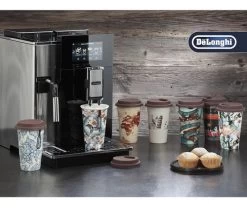 Mugs - DELONGHI - Mug Double Paroi Céramique 30cl -The Globetrotter -Les Amateurs De Café mug delonghi 2