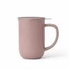 Mug Minima Stone Rose 50 Cl Avec Infuseur Inox - VIVA SCANDINAVIA -Les Amateurs De Café mug stone rose 1