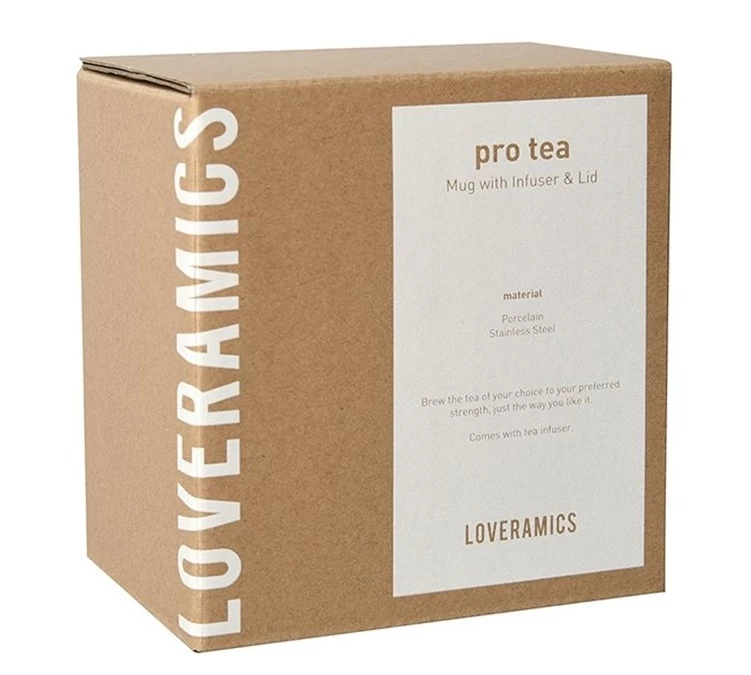 Mug Avec Infuseur Et Couvercle 300ml Rouge -LOVERAMICS 6 Mug Avec Infuseur Et Couvercle 300ml Rouge -LOVERAMICS – Image 4