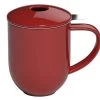 Mug Avec Infuseur Et Couvercle 300ml Rouge -LOVERAMICS -Les Amateurs De Café mugrouge 300ml