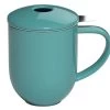 Mug Avec Infuseur Et Couvercle 300ml Teal - LOVERAMICS -Les Amateurs De Café mugteal 300ml