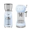 Set Petit-Déjeuner Machine Expresso ECF01PBEU Et Moulin à Café CGF01PBEU Bleu Azur - SMEG -Les Amateurs De Café pack bleu azur 1