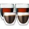 Verres Double Paroi BODUM - Pavina 2x8cl Et 2x25cl -Les Amateurs De Café pavina lot 8et25cl