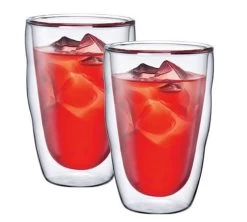 Verres Double Paroi BODUM - Pilatus 8cl Et 35cl -Les Amateurs De Café pilatus35cl 1