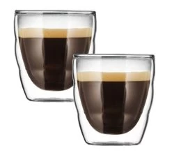 Verres Double Paroi BODUM - Pilatus 8cl, 25cl Et 35cl -Les Amateurs De Café pilatus8cl