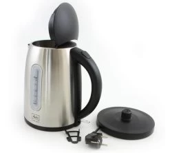 Bouilloire Melitta Prime Aqua Noir Inox 1.7L -Les Amateurs De Café prime aqua