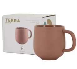 Mug Terra Brique - 33 Cl - PYLANO -Les Amateurs De Café pylano mug brique2