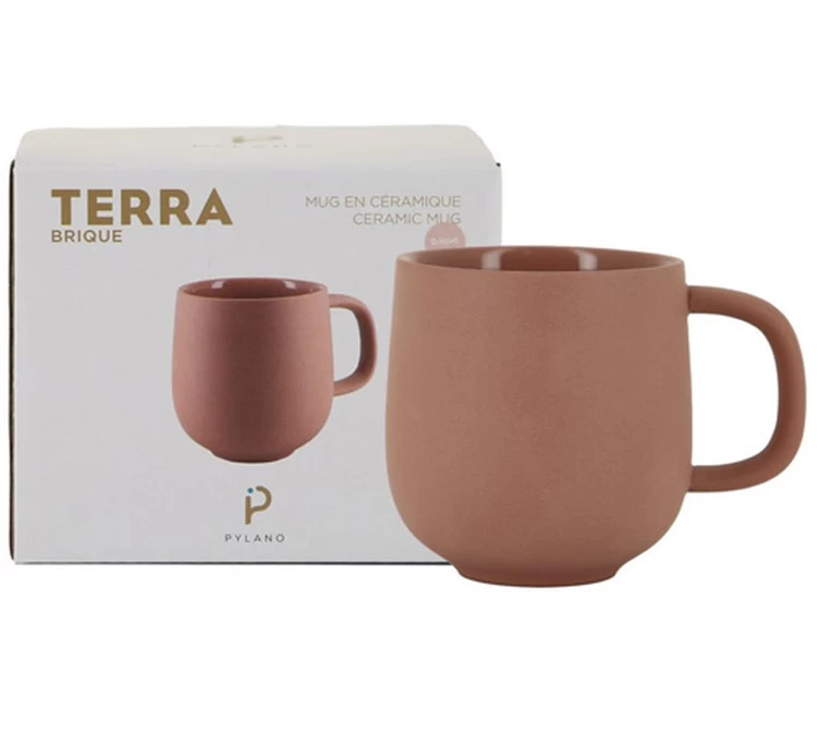 2 Mugs PYLANO Terra Brique - 33 Cl 5 2 Mugs PYLANO Terra Brique - 33 Cl – Image 3