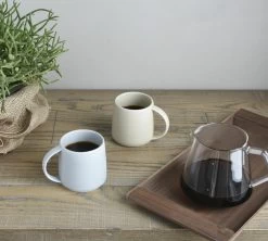 Tasse KINTO Ripple Beige En Procelaine 250 Ml -Les Amateurs De Café ripple lifestyle