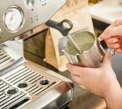 Machine Expresso SAGE Barista Express Impress SES876BSS4EEU1 Inox -Les Amateurs De Café sage barista impress inox 7