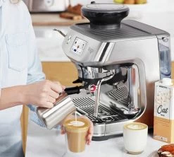 Machine Expresso SAGE Barista Touch Impress SES881BSS4FEU1 Inox Brossé -Les Amateurs De Café sage baristatouchimpress inox 4