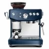 Machine Expresso SAGE Barista Express Impress SES876DBL4EEU1 Bleu Prune -Les Amateurs De Café sage express impress bleu 1 1