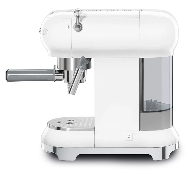 Set Petit-Déjeuner Machine Expresso ECF01WHEU Et Moulin à Café CGF01WHEU Blanc- SMEG 4 Set Petit-Déjeuner Machine Expresso ECF01WHEU Et Moulin à Café CGF01WHEU Blanc- SMEG – Image 2