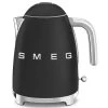 Bouilloire SMEG KLF03BLMEU Noir Mat - 1.7L + Offre Cadeau -Les Amateurs De Café smeg bouil noirmat1