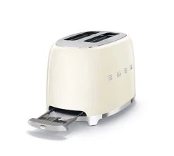 Grille-pain TSF01CREU 2 Tranches Crème - SMEG -Les Amateurs De Café smeg creme grille pain 1
