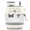 Machine Expresso SMEG EGF03CREU Crème Années 50 Avec Moulin Intégré 2 Machine Expresso SMEG EGF03CREU Crème Années 50 Avec Moulin Intégré -Les Amateurs De Café smeg egf03 creme 1 1