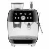 Machine Expresso SMEG EGF03BLEU Noire Années 50 Avec Moulin Intégré -Les Amateurs De Café smeg egf03 noire 1 1