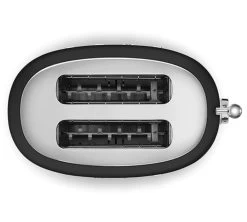 Grille-pain SMEG TSF01BLMEU 2 Tranches Noir Mat -Les Amateurs De Café smeg grilpain noirmat2