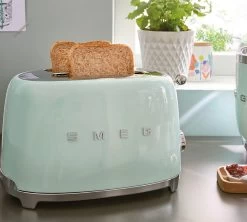 Set Petit Déjeuner (Toaster - Presse Agrumes - Bouilloire) Vert D'eau - SMEG -Les Amateurs De Café smeg vdeau 1