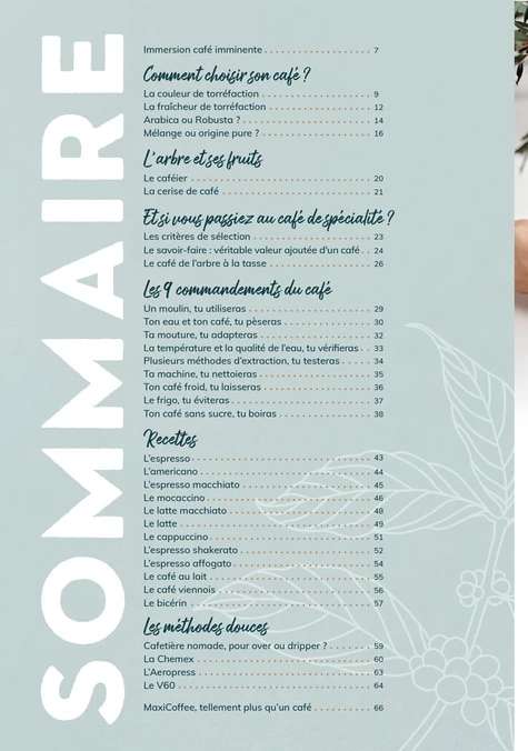 Livre "Les Secrets Du Café" - MAXICOFFEE 5 Livre "Les Secrets Du Café" - MAXICOFFEE – Image 3