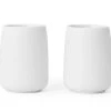 Lot De 2 Tasses Nicola En Porcelaine Blanche 15cl - Viva Scandinavia -Les Amateurs De Café tasses blc 15cl vivascandinavia