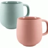 Mug Terra Brique + Mug Terra Sauge- 33 Cl - PYLANO -Les Amateurs De Café terra sauge et brique