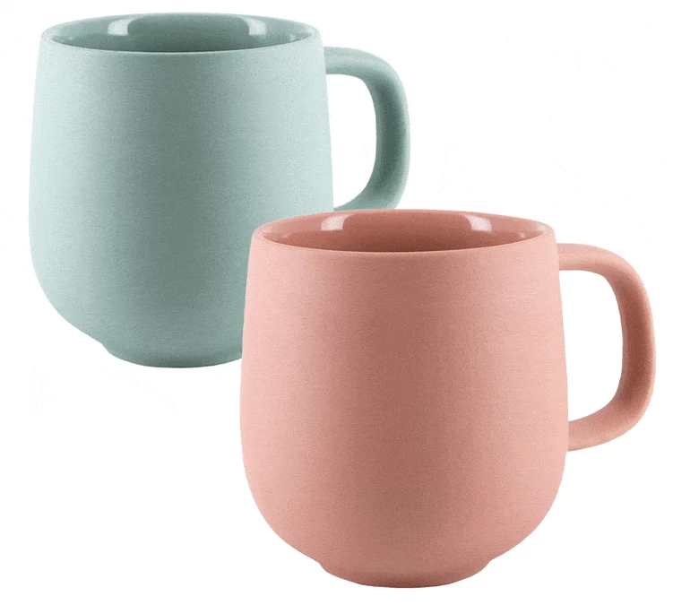 Mug Terra Brique + Mug Terra Sauge- 33 Cl - PYLANO 3 Mug Terra Brique + Mug Terra Sauge- 33 Cl - PYLANO