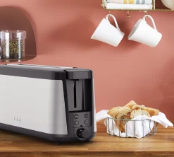 Grille Pain Tefal TL430811 Element Longue Fente Noir Et Gris -Les Amateurs De Café tl430811 06