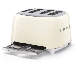 Grille-pain TSF03CREU 4 Tranches Crème - SMEG -Les Amateurs De Café toast4 cre