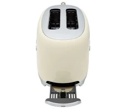 Grille-pain TSF01CREU 2 Tranches Crème - SMEG -Les Amateurs De Café toast cotcreme