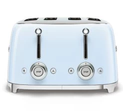 Grille-pain Smeg TSF03PBEU 4 Tranches Bleu Azur -Les Amateurs De Café toaster4tr blazur