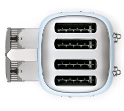 Grille-pain Smeg TSF03PBEU 4 Tranches Bleu Azur -Les Amateurs De Café toaster4tr bleu