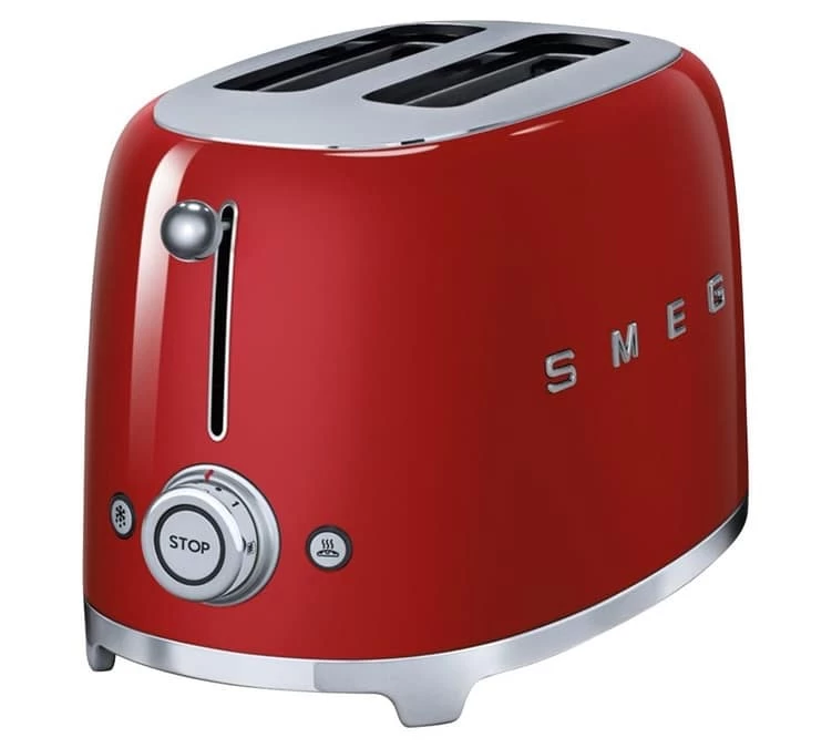 Grille-pain SMEG TSF01RDEU 2 Tranches Rouge 4 Grille-pain SMEG TSF01RDEU 2 Tranches Rouge – Image 2