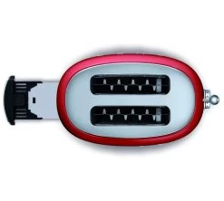 Grille-pain SMEG TSF01RDEU 2 Tranches Rouge 11 Grille-pain SMEG TSF01RDEU 2 Tranches Rouge -Les Amateurs De Café toaster rouge fentes