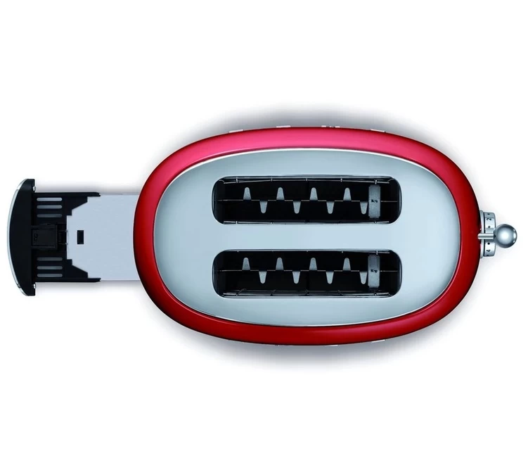 Grille-pain SMEG TSF01RDEU 2 Tranches Rouge 7 Grille-pain SMEG TSF01RDEU 2 Tranches Rouge – Image 5