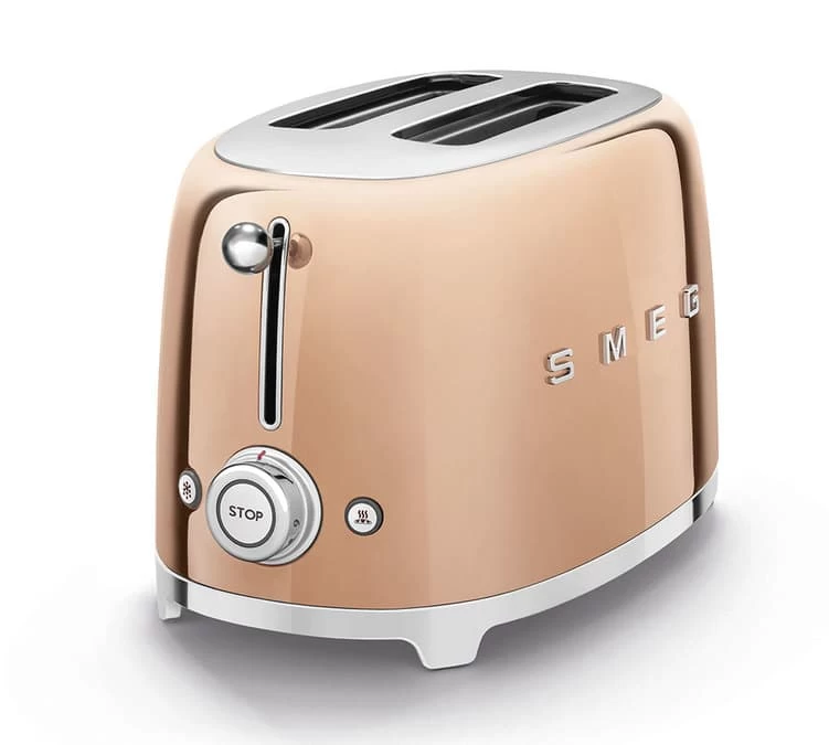 Grille-pain 2 Tranches KLF03RGEU Cuivre - SMEG 4 Grille-pain 2 Tranches KLF03RGEU Cuivre - SMEG – Image 2