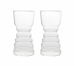 2 Verres Omagio Café Barista 240ml - COSY & TRENDY